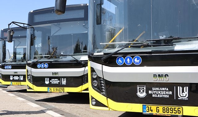 Şanlıurfa’da Toplu Taşımaya Takviye: Yeni Otobüsler Yollara Çıkacak
