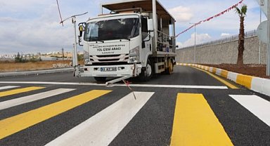 Şanlıurfa Şehir Hastanesi Önünde Yol Ve Yaya Çizgileri Tamamlandı