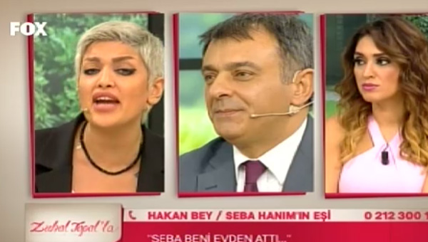 Hakan ve Seba canlı yayında birbirine girdi 