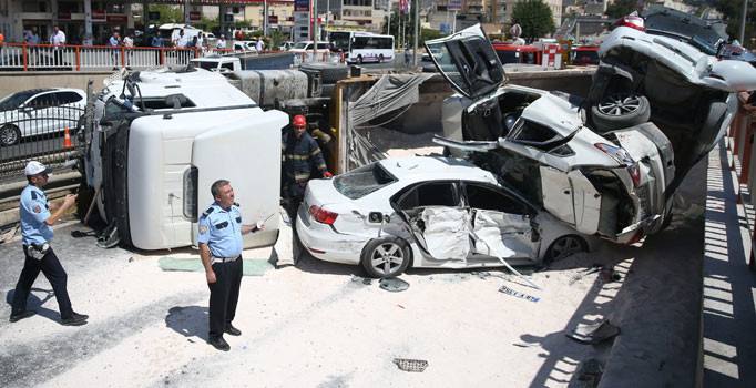 Şanlıurfa'da yük kamyonu dehşeti