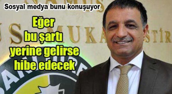 Fethi Şimşek: Urfaspor'a 15 Milyon TL hibe edeceğim