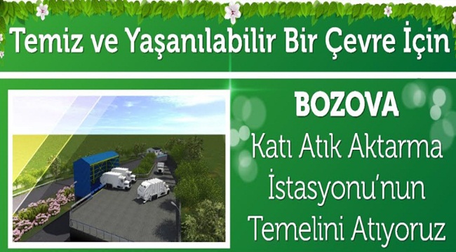 Bozova Katı Atık İstasyonunun Temeli Atılıyor