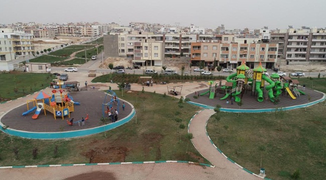 Haliliye'de Parklar Yenileniyor