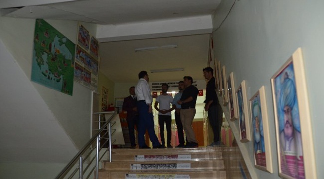 Turan Selalmaz İlk ve Ortaokulunu Ziyaret Ettti