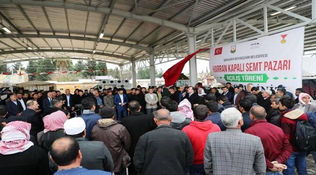 Harran Semt Pazarı Hizmete Açıldı