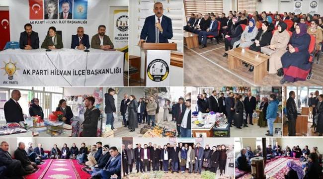 AK Parti Hilvan 2019 Yılının İlk Toplantısını Yaptı