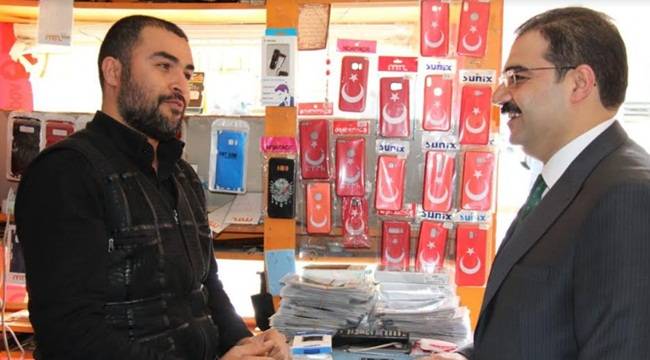 Canpolat M.Akif Ersoy Esnafını Ziyaret Etti